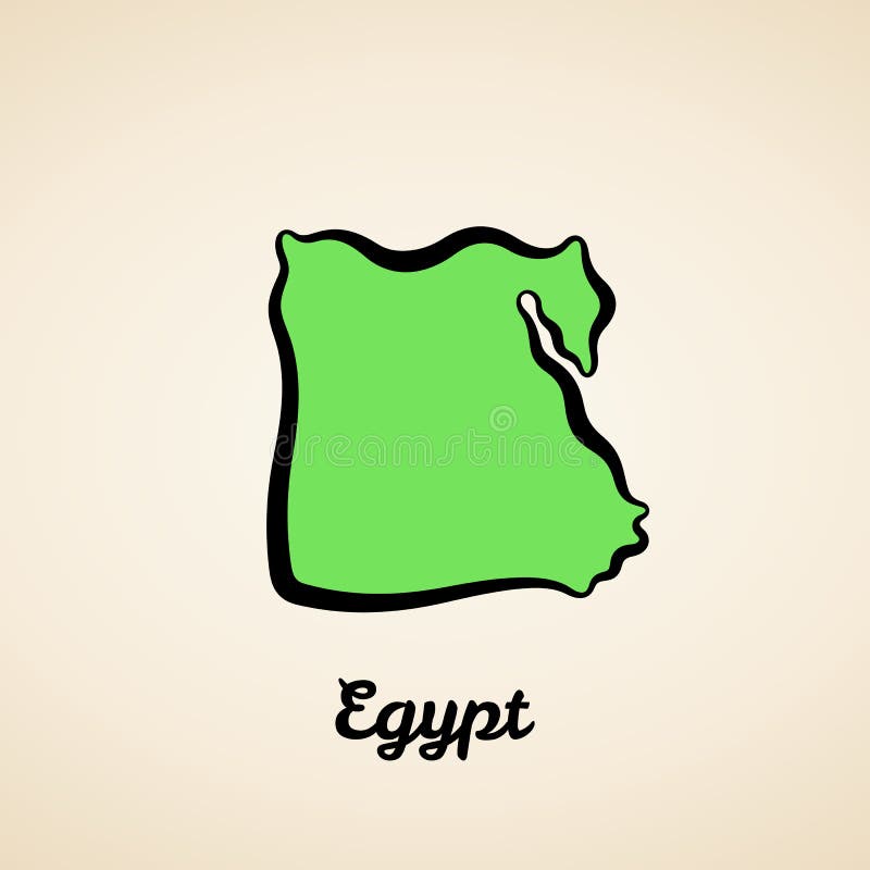 Egypten - ?versikts?versikt vektor illustrationer Egypten - ?versikts?versikt vektor illustrationer