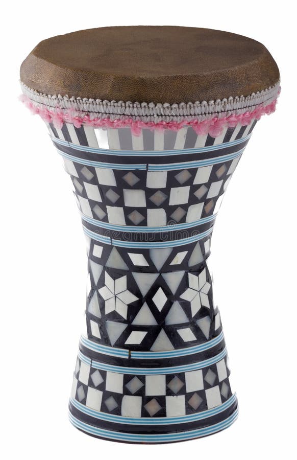 Egyptian darbuka royalty free stock image