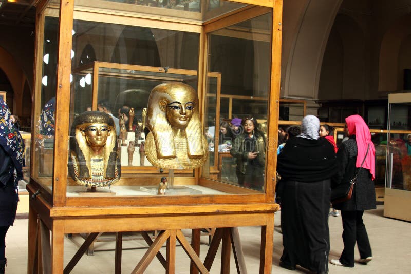 The Egyptian Museum from Inside in Cairo in Egypt in Africa Editorial