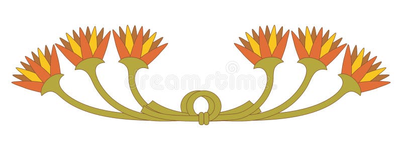 Egyptian national ornament.