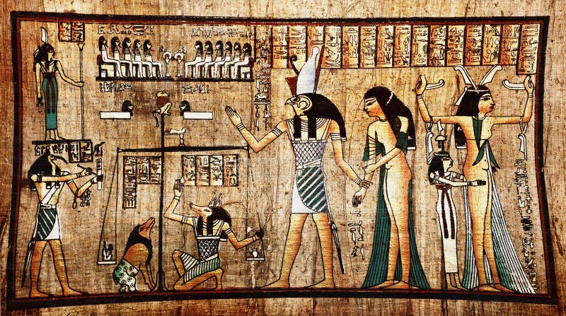 Egyptian papyrus royalty free stock image Egyptian papyrus royalty free stock image