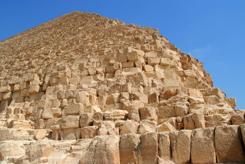 Egyptian pyramid stock photo. Image of great, archaeology - 10673054