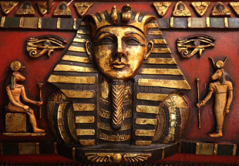 Egyptian sculpture detail