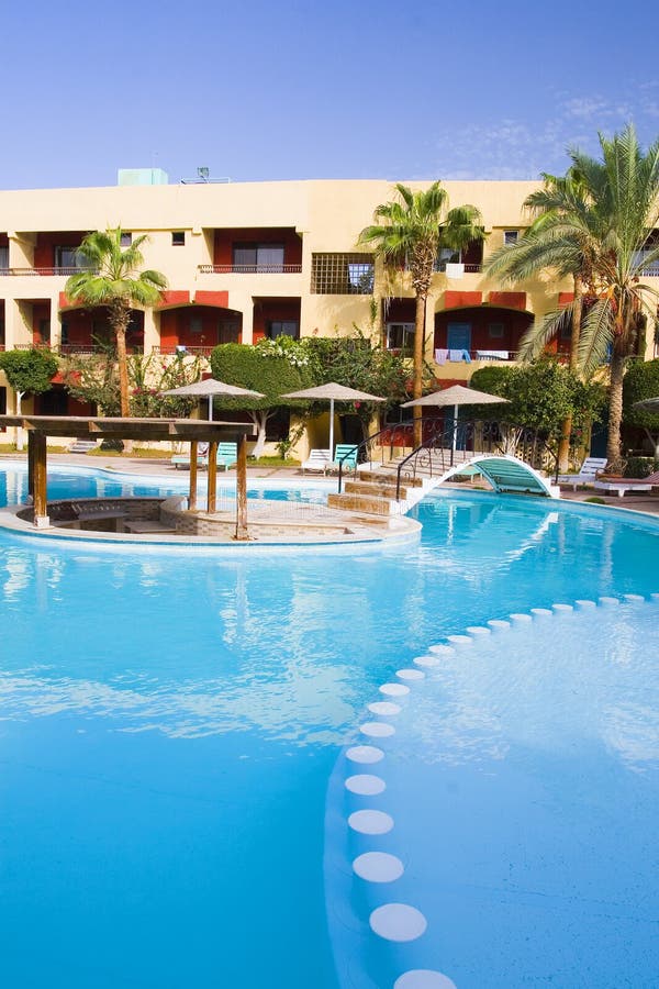 Egyptian spa stock image. Image of nature, resort, luxury 15640541