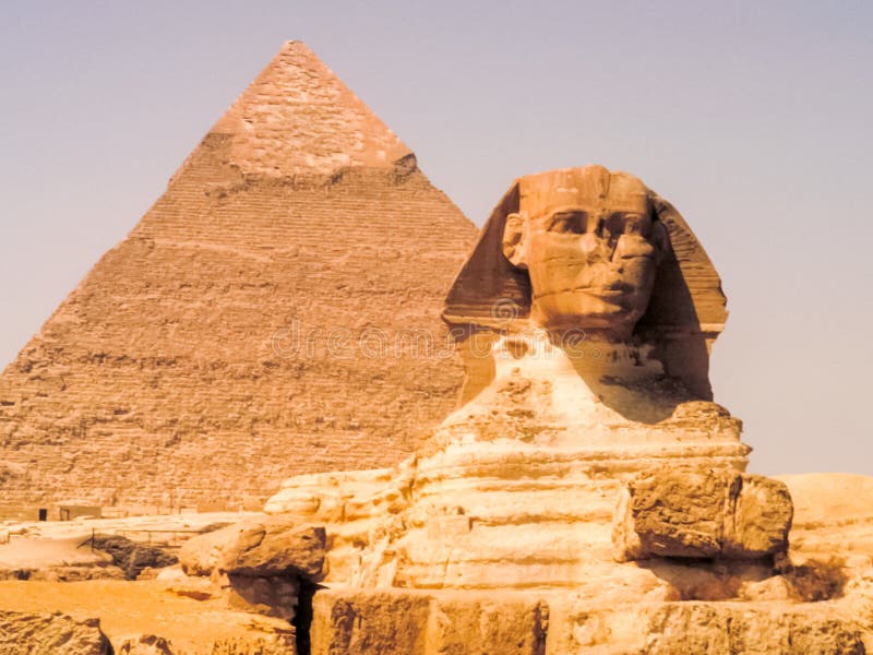 Egyptian Sphinx, Ancient Statue of Ancient Egypt Stock Photo Image of