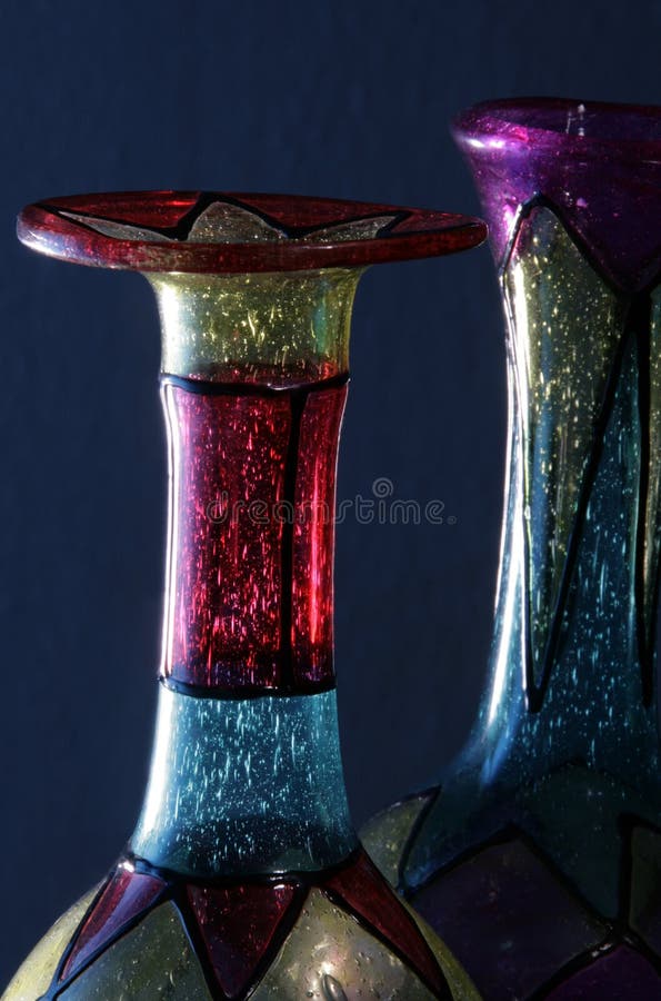 Egyptian vases stock image. Image of kitchenwear, colorful 10335733