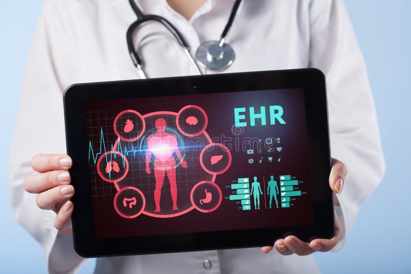 Electronic Health Record. EHR, EMR Stock Image Image of emergency