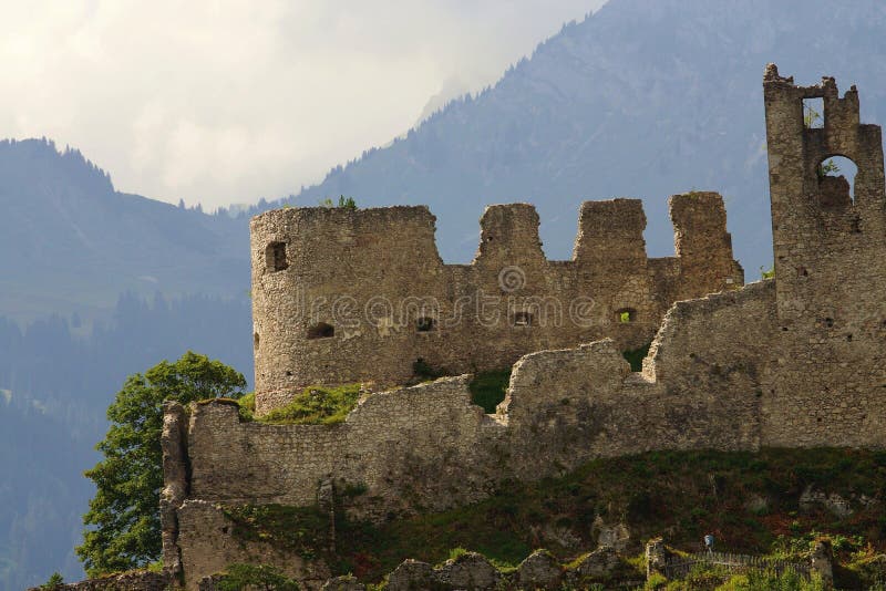 Ehrenberg Castle Ruins stock photo. Image of romantic 58176342