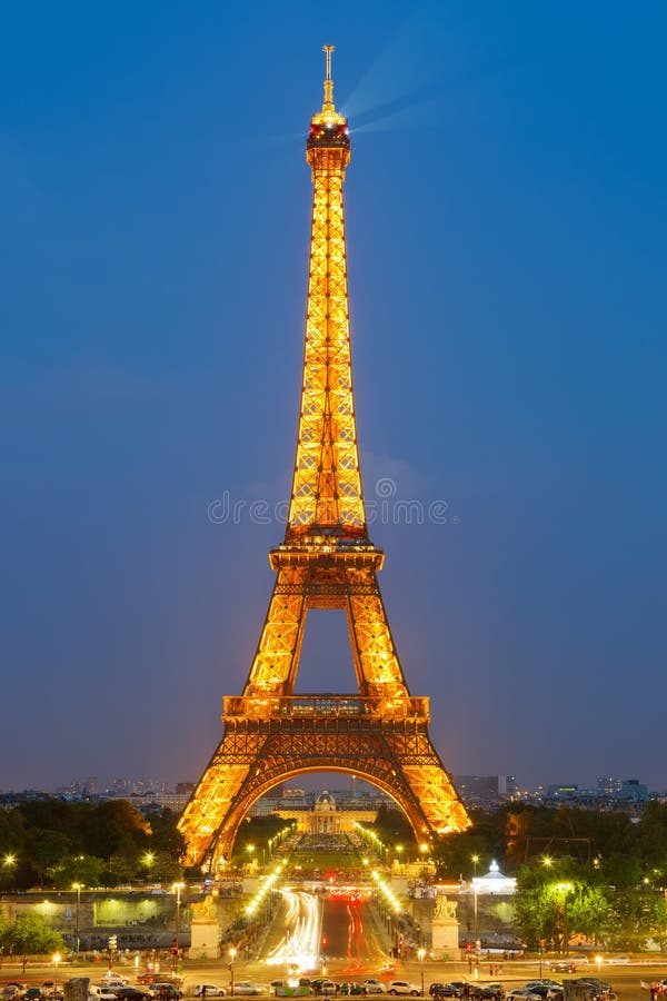 Eiffel Tower stock photo
