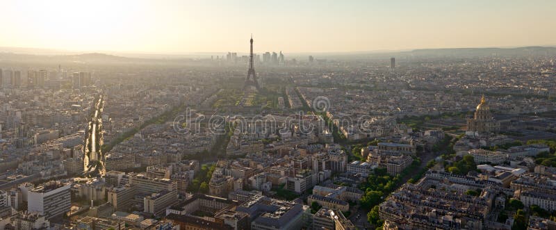 Eiffel Tower biew from Montparnasse tower