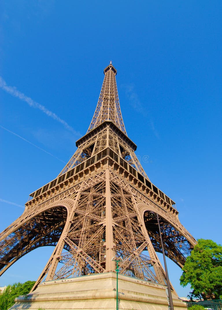 Eiffel Tower North East Pillar Stock Photos Free & RoyaltyFree Stock