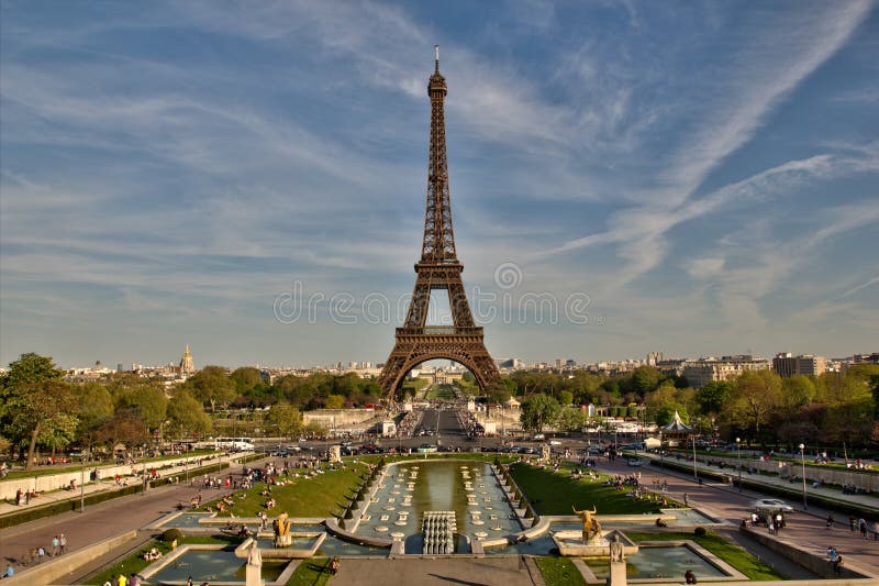 Eiffel Tower in Paris France