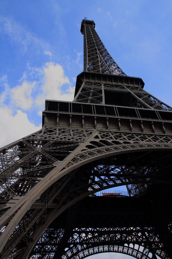 Eiffel Tower, Different Angle Stock Image - Image of tourism, stucture