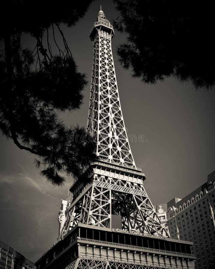 Eiffelturmreplik am Paris-Hotel und dem Kasino