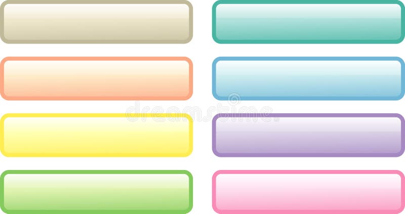 Square buttons stock vector. Illustration of graphic, icon - 4101139