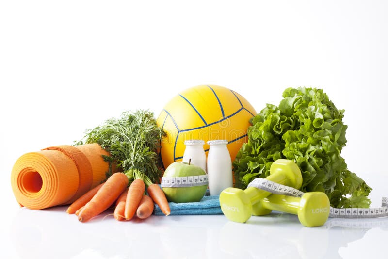 Eignungslebensmittel und Sporttätigkeitskonzept lizenzfreie stockfotografie Eignungslebensmittel und Sporttätigkeitskonzept lizenzfreie stockfotografie