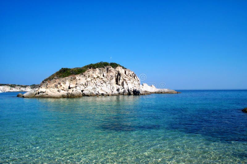 Small island in Northern Greece. Small island in Northern Greece.