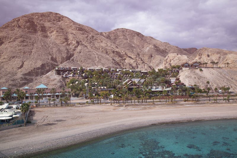 Eilat and red sea stock photo. Image of sand, lagoon - 88929640