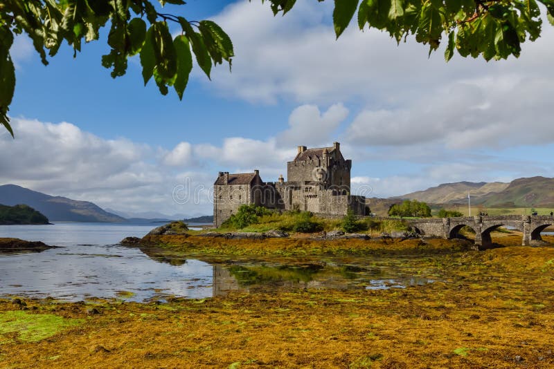 Eilean Donan Castle In Dornie, Scotland Stock Photo - Image of fortress ...