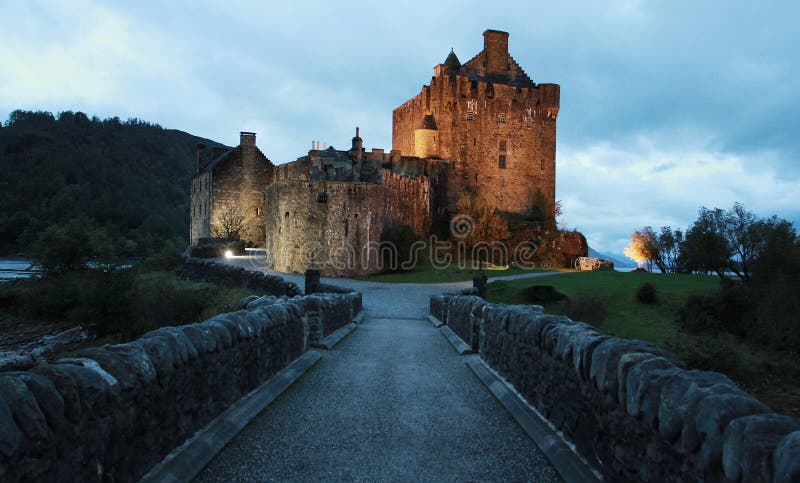 Eilean Donan kasztel obraz stock