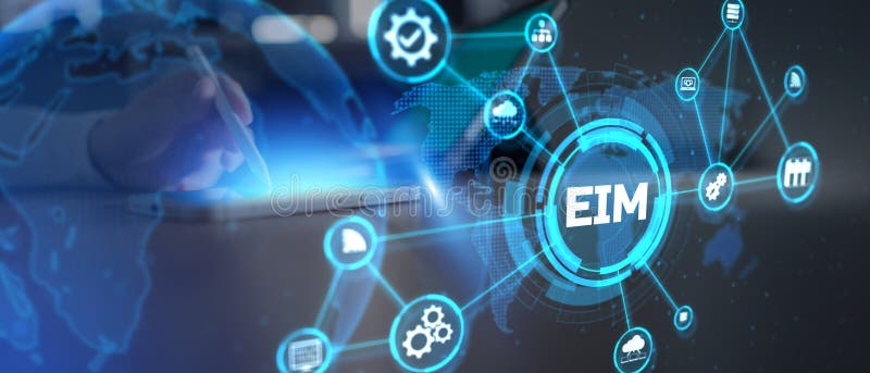 EIM Enterprise Information Management for Data Integration and Digital Transformation stock image