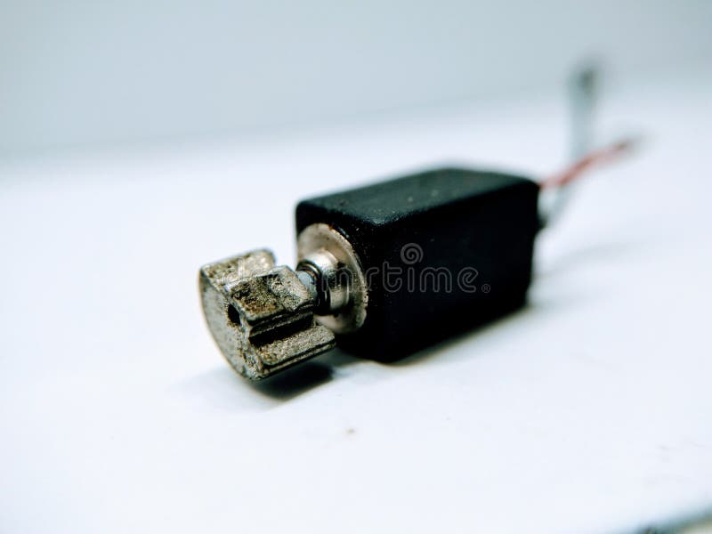 Ein Bild der Vibrationsmotoren lizenzfreie stockfotos