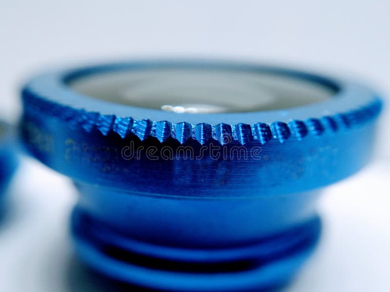 Ein Bild des mobilen Kameraobjektivs stockfotos