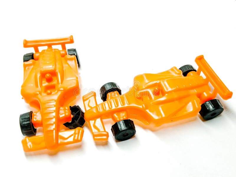 Ein Bild von Spielzeugautos auf weißem Hintergrund lizenzfreies stockbild