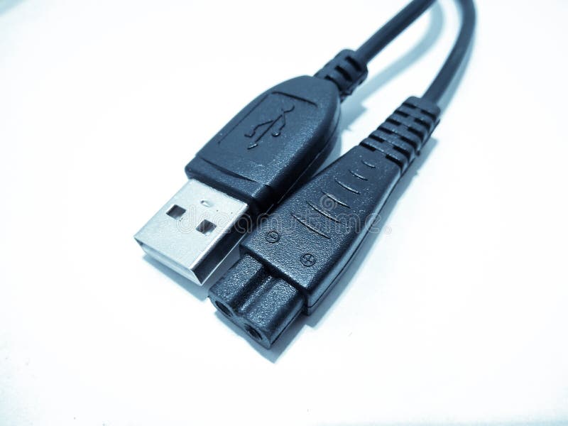 Ein Bild von usb-Kabel stockfotos