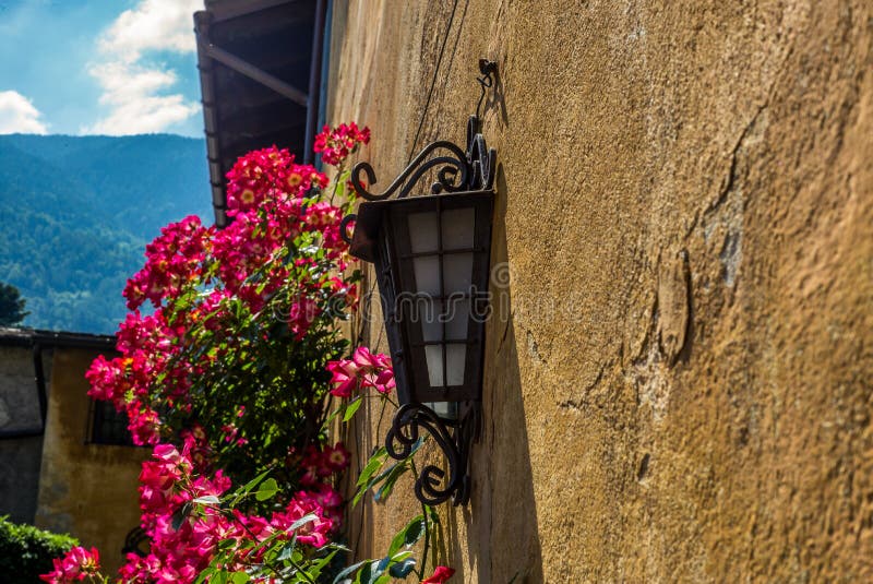 Ein Italienischer Garten Der Klassischen Art In Tirano Auf
