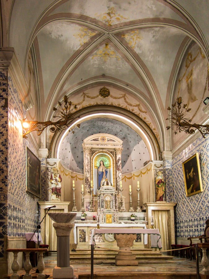 Ein Karo, Izrael Lipiec 16, 2015 r : Kościół John baptysta, t zdjęcia stock
