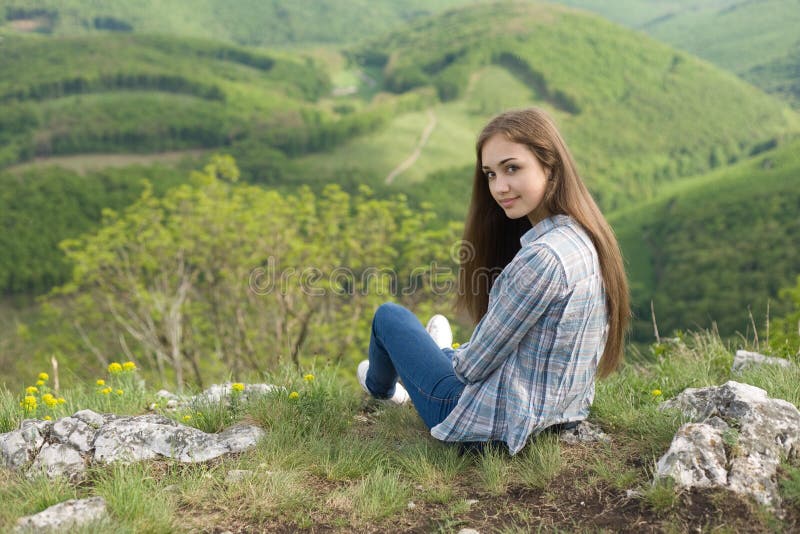 Ein mit Natur lizenzfreies stockbild Ein mit Natur lizenzfreies stockbild