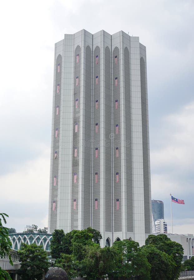 Ein Regierungsgebäude in Kuala Lumpur, Malaysia lizenzfreies stockbild Ein Regierungsgebäude in Kuala Lumpur, Malaysia lizenzfreies stockbild