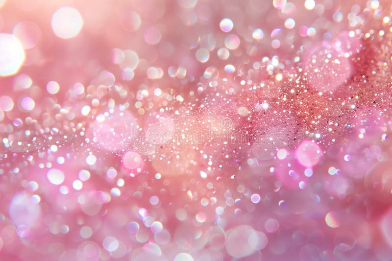 A pink background with a lot of glitter. The glitter is scattered all over the background and it gives the image a dreamy and ethereal feel AI generated. A pink background with a lot of glitter. The glitter is scattered all over the background and it gives the image a dreamy and ethereal feel AI generated