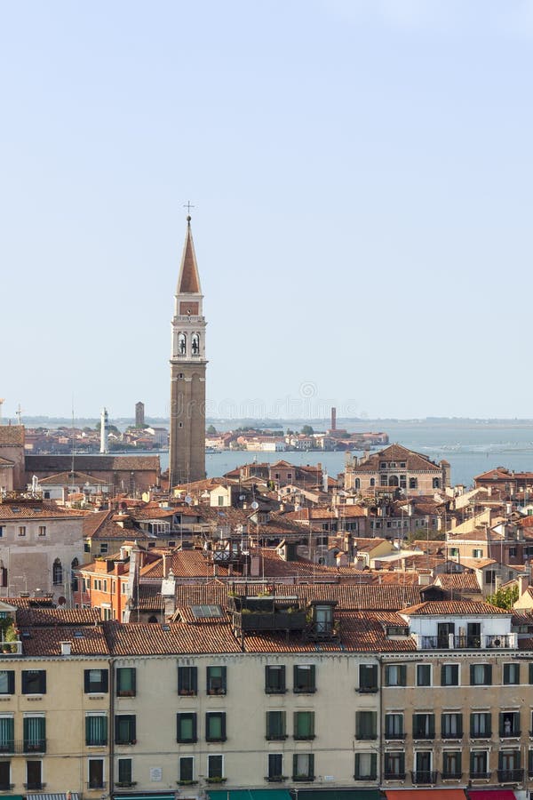 ein Turm in Venedig Italien