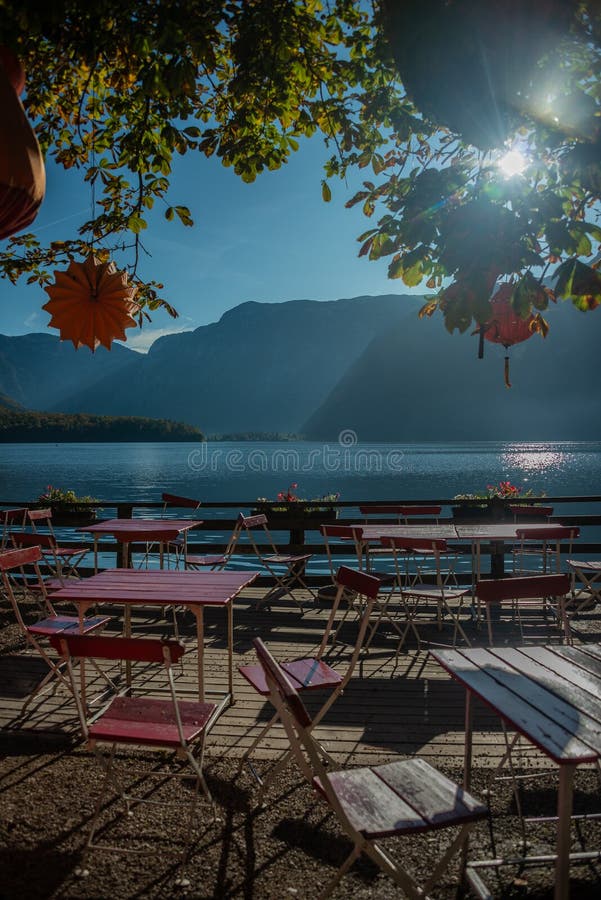 Eindrücke der berühmten historischen Stadt Hallstatt am Hallstätter See im Salzkammergut, Österreich stockbilder Eindrücke der berühmten historischen Stadt Hallstatt am Hallstätter See im Salzkammergut, Österreich stockbilder