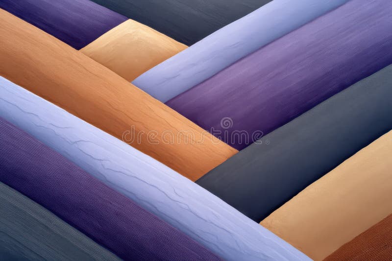 Eine abstrakte Luftaufnahme von Sanddünen, die ein faszinierendes geometrisches Muster erzeugt. lizenzfreies stockfoto