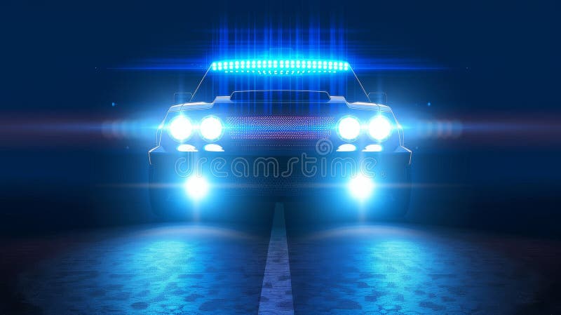 An illustration of realistic car headlights shining brightly on a transparent background. Auto headlights illuminate a dark road in the night, led or xenon lights beaming in the fog. Design elements. AI generated. An illustration of realistic car headlights shining brightly on a transparent background. Auto headlights illuminate a dark road in the night, led or xenon lights beaming in the fog. Design elements. AI generated