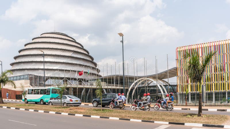 Kigali - June 15: The newly built Kigali Convention Centre is getting ready to host the 27th African Union Summit as its very first meeting. June 15, 2016 Kigali, Rwanda. Kigali - June 15: The newly built Kigali Convention Centre is getting ready to host the 27th African Union Summit as its very first meeting. June 15, 2016 Kigali, Rwanda