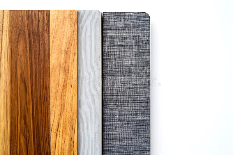Eine Holzfläche mit weißem Hintergrund stockbild