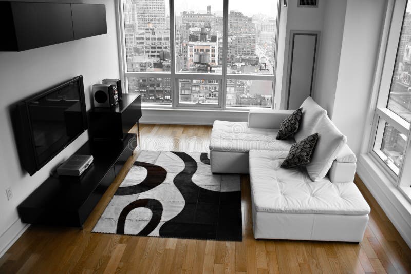 A Modern Living Room in a New York City condominium. Image of a modern white leather sofa and carpet and the TV set. During the 1950s and 60s, the bachelor pad was considered one of the ultimate possessions for a young career-minded man. For much of the early 20th century, the female presence in the home dominated while it was a man's responsibility to become the breadwinner. In the 1950s, men's attitudes about marriage changed with the representation and openness of sexuality featured on-screen. At this point, the thought of being single was welcomed, and most men felt comfortable to court a number of women freely. The bachelor pad then became a symbol of the 1950s cosmopolitan male, and a typical pad included: a bar, an array of artwork, furniture (usually designed by a well-known architect), minimal decÃ³r, and a Hi-fi system for entertaining. It reflected his awareness of culture and the arts, while at the same time it acted as a lure for potential female visitors- which meant it was usually clean. A Modern Living Room in a New York City condominium. Image of a modern white leather sofa and carpet and the TV set. During the 1950s and 60s, the bachelor pad was considered one of the ultimate possessions for a young career-minded man. For much of the early 20th century, the female presence in the home dominated while it was a man's responsibility to become the breadwinner. In the 1950s, men's attitudes about marriage changed with the representation and openness of sexuality featured on-screen. At this point, the thought of being single was welcomed, and most men felt comfortable to court a number of women freely. The bachelor pad then became a symbol of the 1950s cosmopolitan male, and a typical pad included: a bar, an array of artwork, furniture (usually designed by a well-known architect), minimal decÃ³r, and a Hi-fi system for entertaining. It reflected his awareness of culture and the arts, while at the same time it acted as a lure for potential female visitors- which meant it was usually clean.