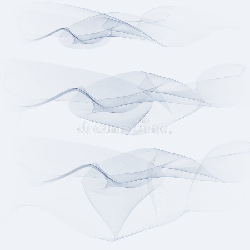 Eine Welle vieler grauen Linien Abstrakte gewellte Streifen auf einem weißen Hintergrund isoliert Kreative Linie Kunst zu machen. vektor abbildung
