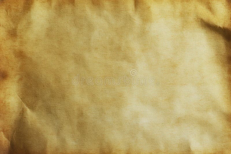 Einen strukturierten, gekrempelten, hellbraunen Papierhintergrund vektor abbildung
