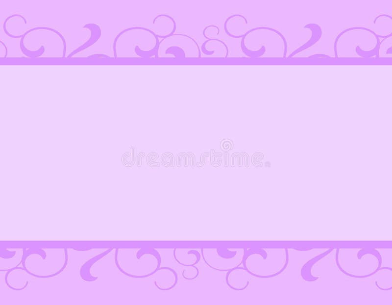 Einfacher purpurroter dekorativer Rand