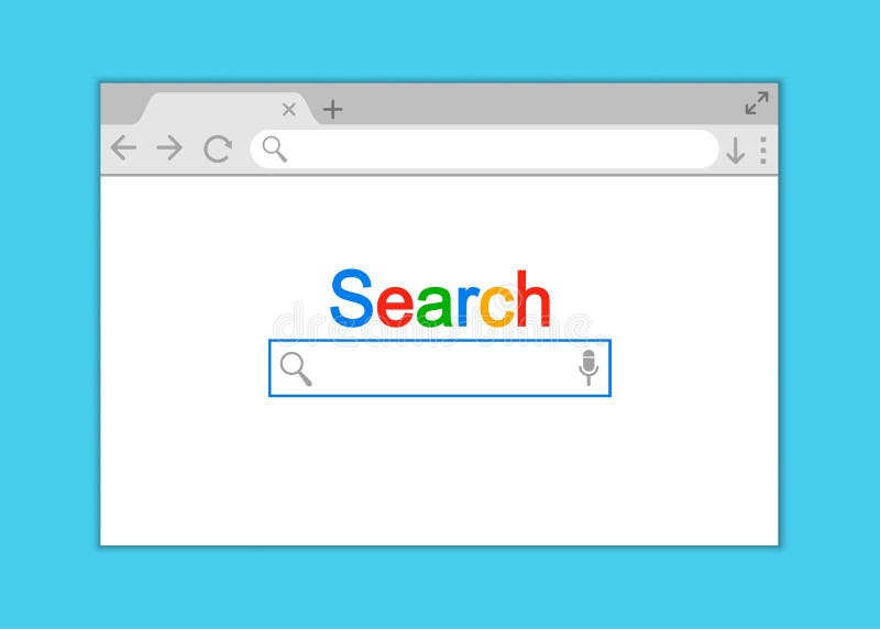 Einfaches BrowserFenster In Flachem Stil, Erstellen Sie