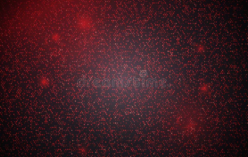 Vector illustration abstract black background textured with red shinning halftone pattern. Creative cover design template. Burstin vector illustration Vector illustration abstract black background textured with red shinning halftone pattern. Creative cover design template. Burstin vector illustration