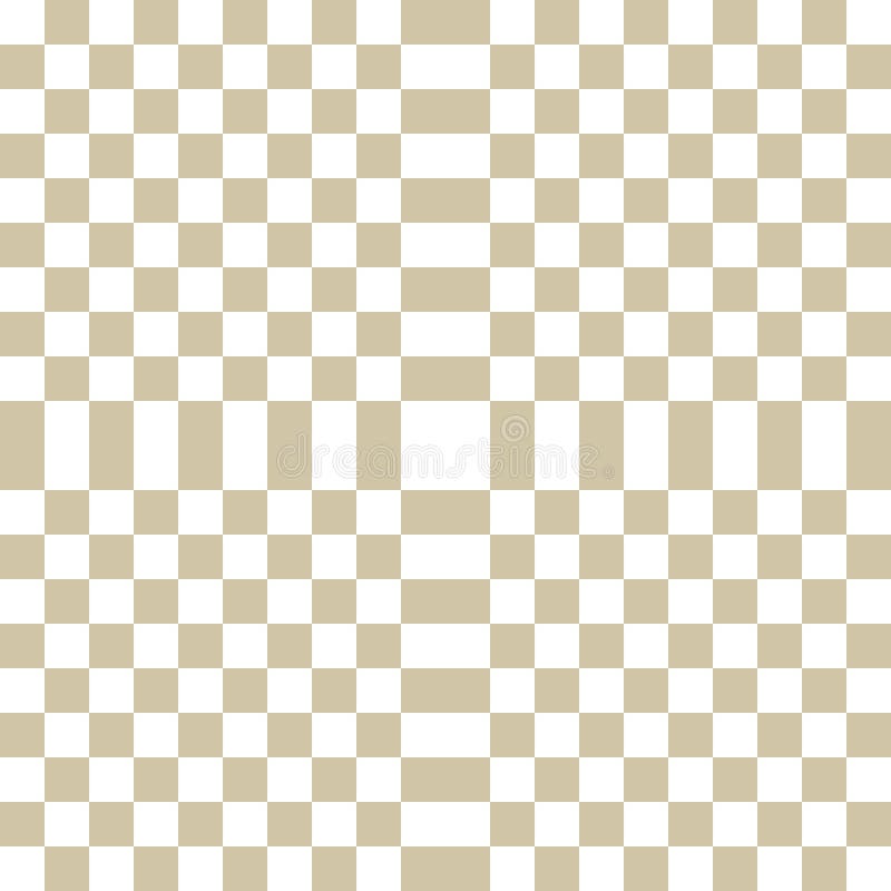 Einfaches, vergoldetes, geometrisches, nahtloses Muster mit Quadraten, Fliesen lizenzfreie abbildung