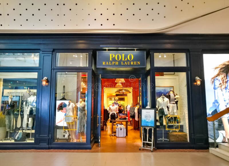 Eingang Zu Polo Ralph Lauren Shop Redaktionelles Stockfoto Bild von mitte, einkaufszentrum