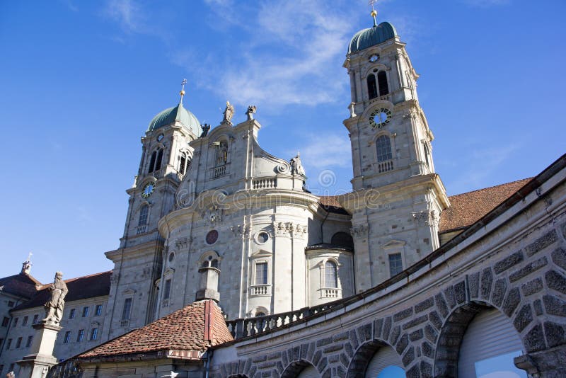 Catholic Monastery, Rheinau, Switzerland (HDR) Stock Photo Image of