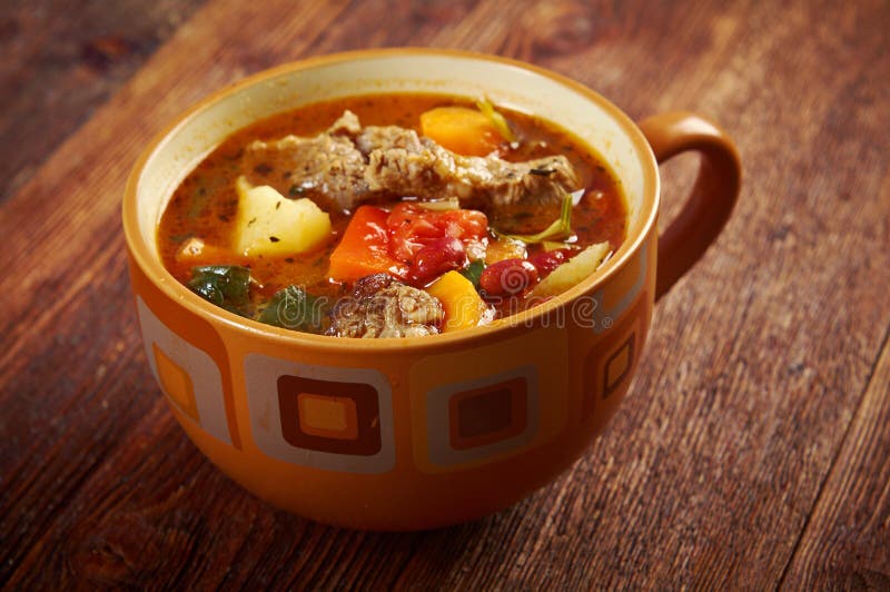 Eintopf Plat Allemand Traditionnel De Cuisine. Photo stock Image du